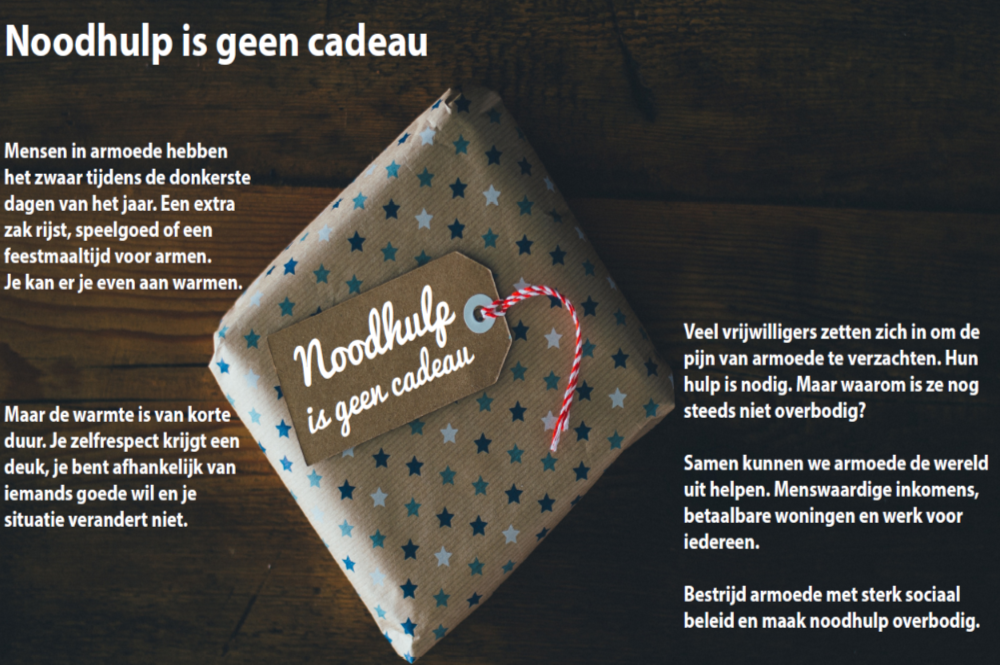 noodhulp is geen cadeau