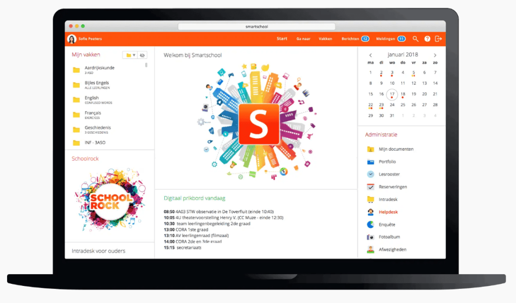 Gaan je kinderen naar de secundaire school? Kom naar ons infomoment van Smartschool en ontvang een cadeaubon
